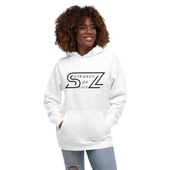 Strokes of luck women unisex hoodie