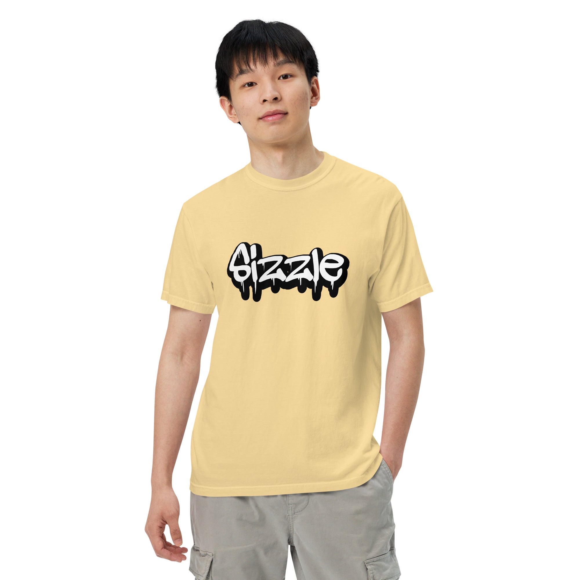 Men’s garment-dyed heavyweight t-shirt